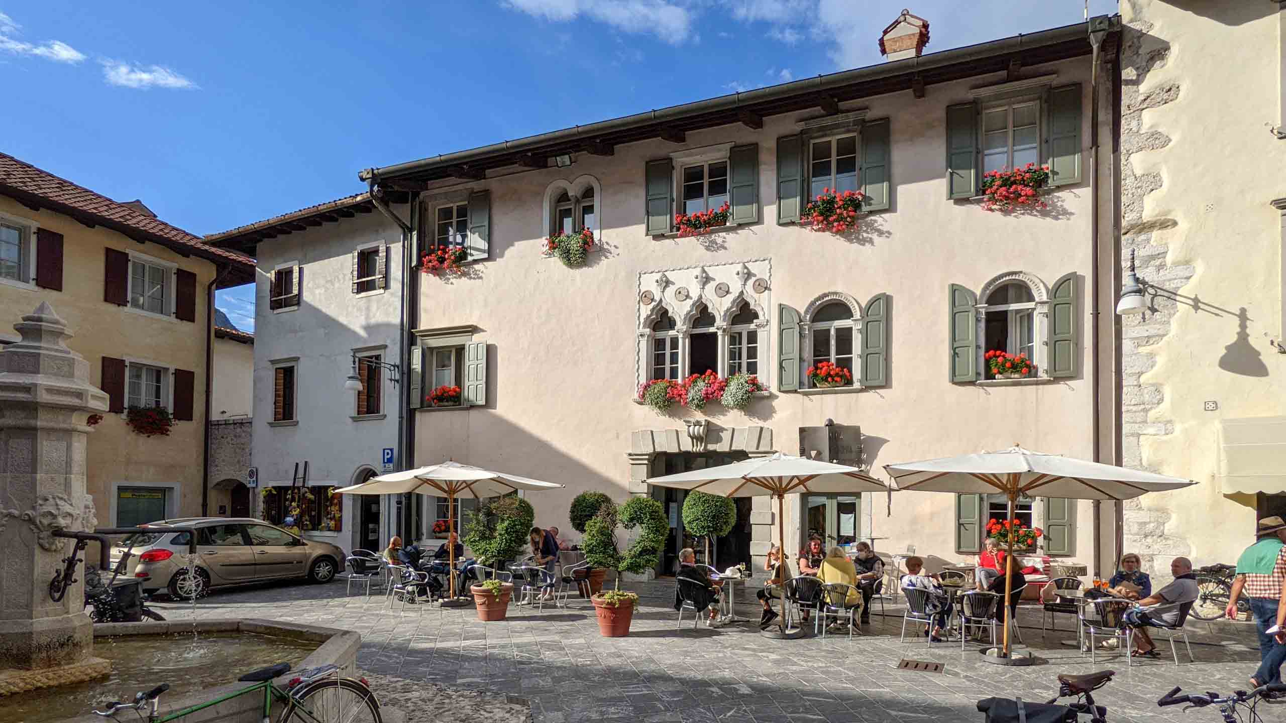 Auf dem Marktplatz